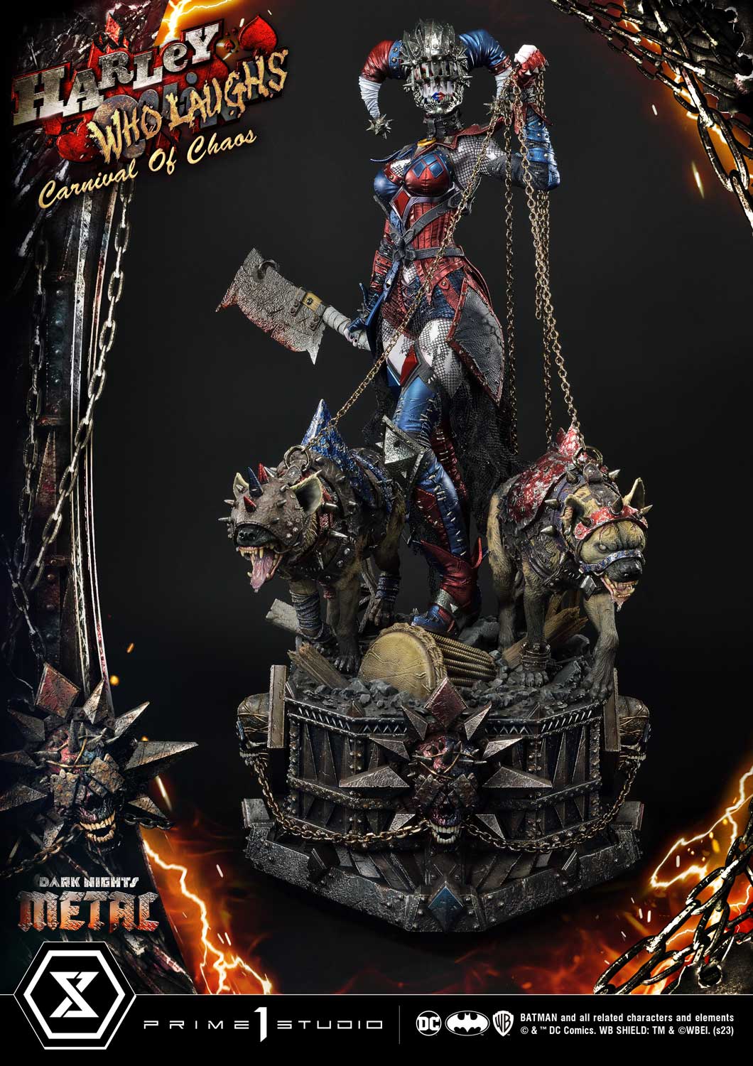 Dark Nights: Metal (Comics) Harley Quinn Who Laughs 1/3 Scale Statue DX Bonus Version - Image 24