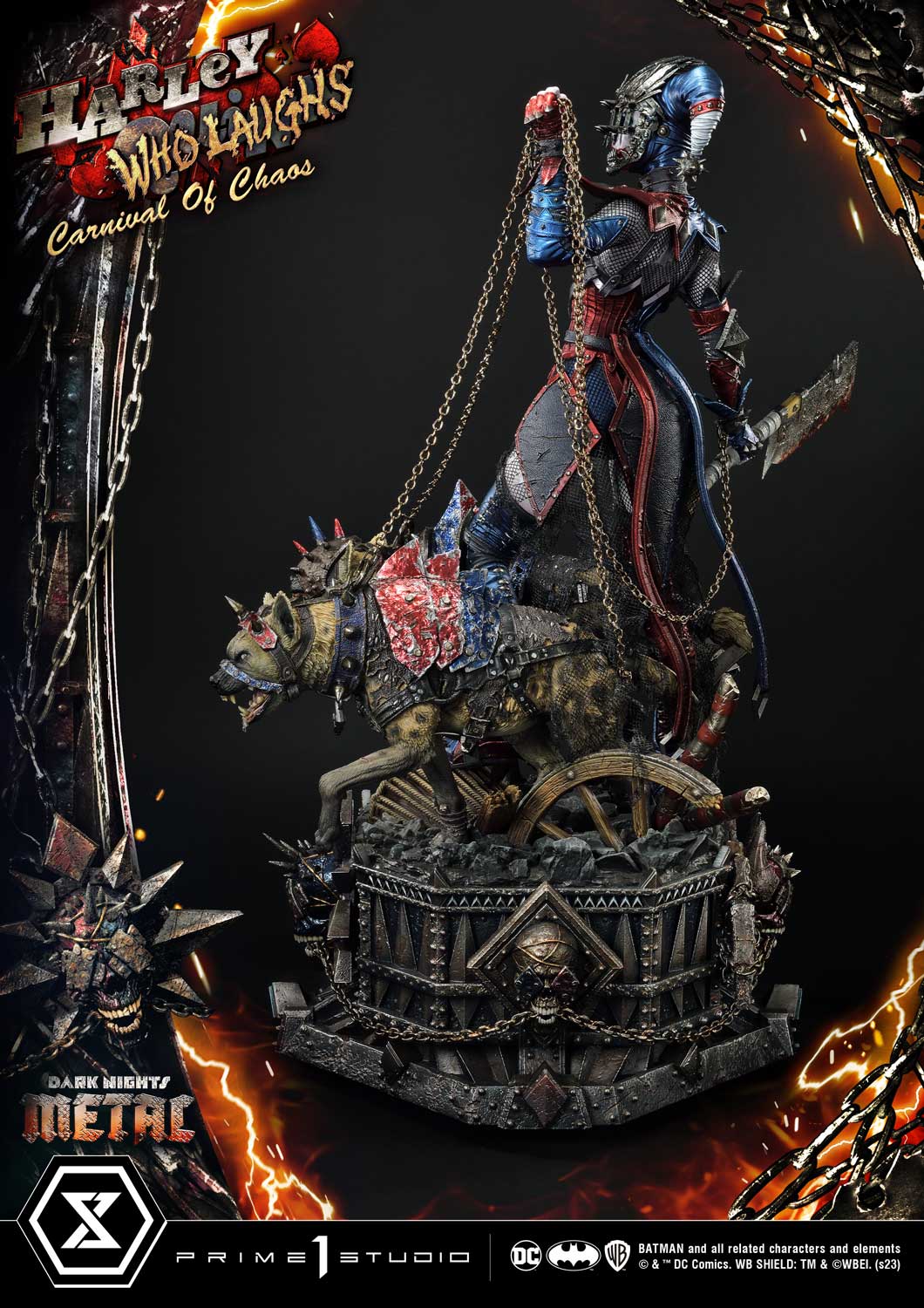 Dark Nights: Metal (Comics) Harley Quinn Who Laughs 1/3 Scale Statue DX Bonus Version - Image 26