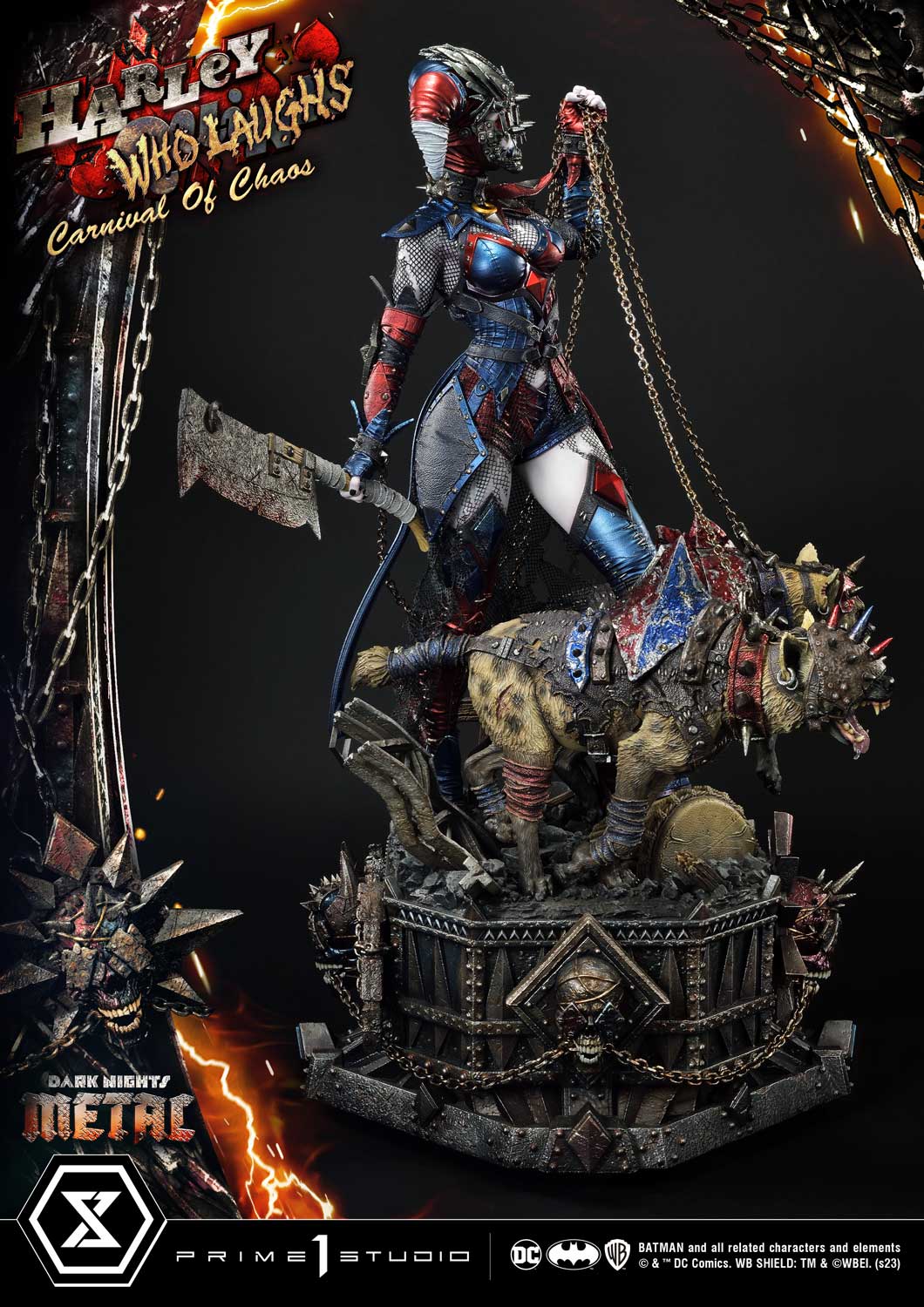 Dark Nights: Metal (Comics) Harley Quinn Who Laughs 1/3 Scale Statue DX Bonus Version - Image 28