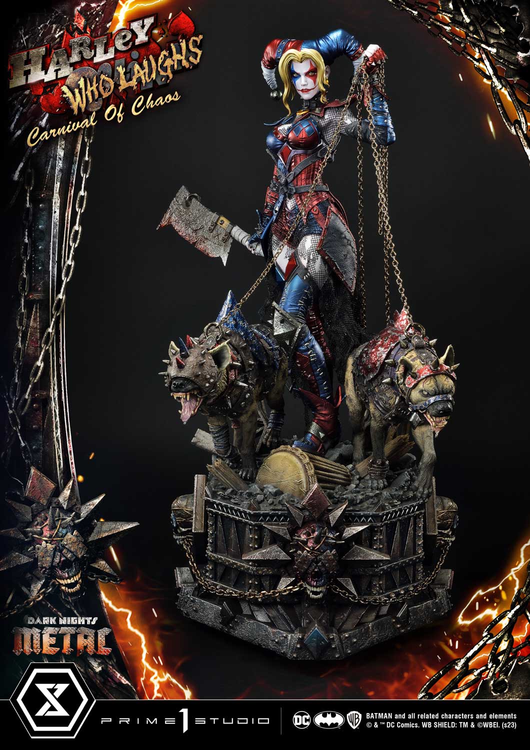 Dark Nights: Metal (Comics) Harley Quinn Who Laughs 1/3 Scale Statue DX Bonus Version - Image 29