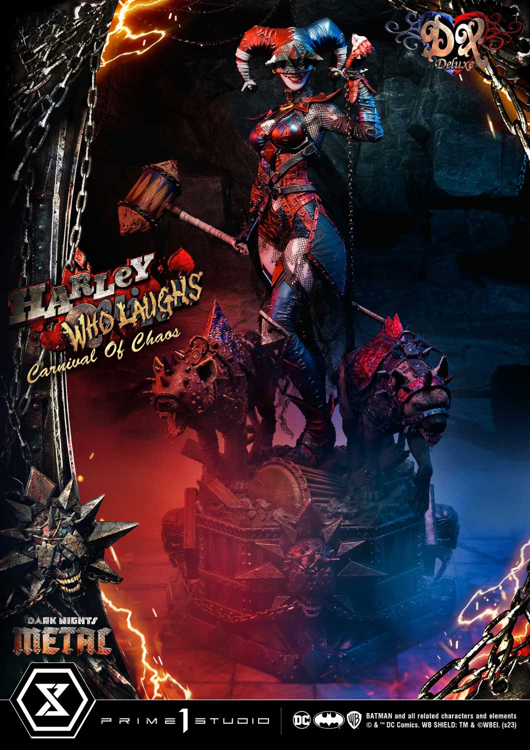 Dark Nights: Metal (Comics) Harley Quinn Who Laughs 1/3 Scale Statue DX Bonus Version - Image 31