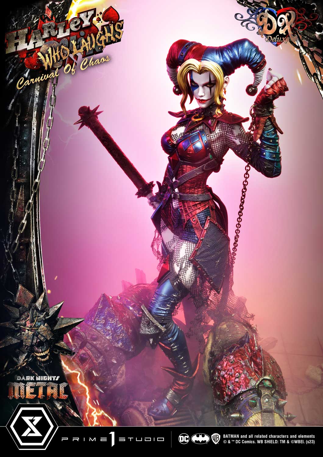 Dark Nights: Metal (Comics) Harley Quinn Who Laughs 1/3 Scale Statue DX Bonus Version - Image 34