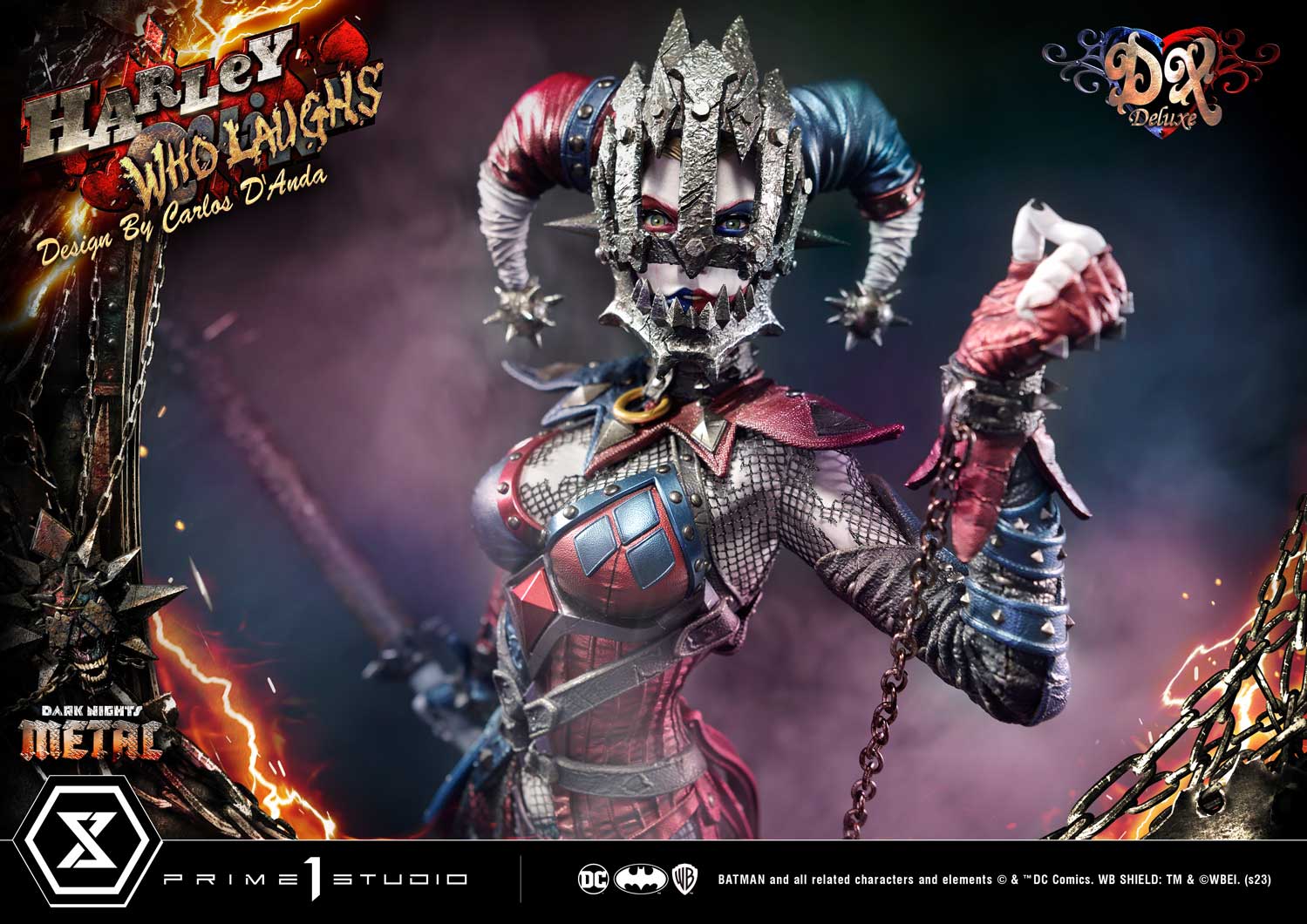Dark Nights: Metal (Comics) Harley Quinn Who Laughs 1/3 Scale Statue DX Bonus Version - Image 38