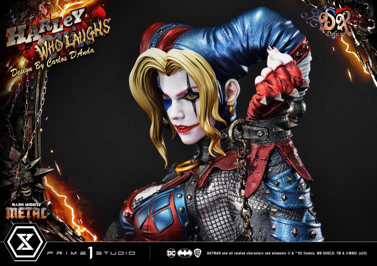 Dark Nights: Metal (Comics) Harley Quinn Who Laughs 1/3 Scale Statue DX Bonus Version - Image 41