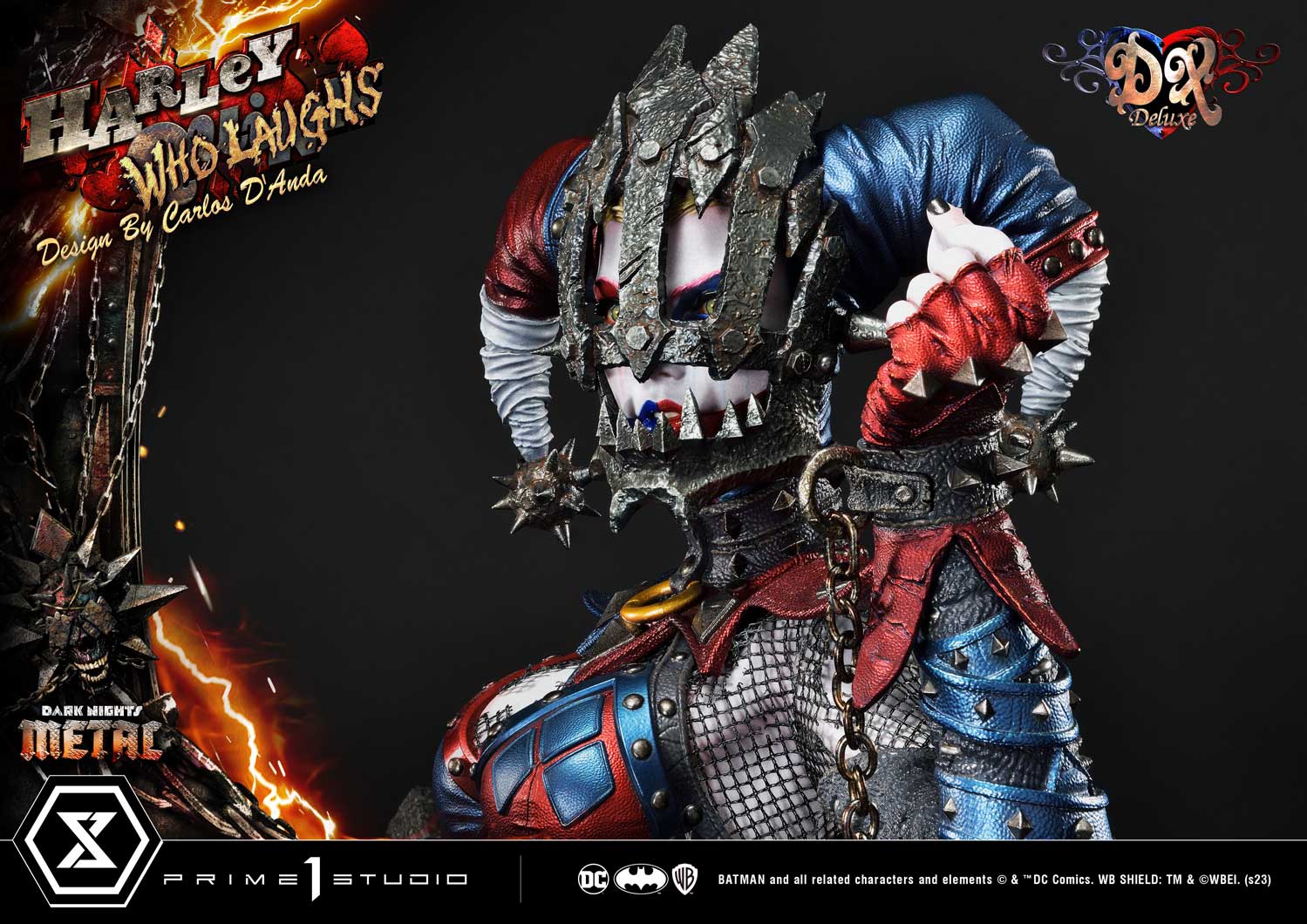Dark Nights: Metal (Comics) Harley Quinn Who Laughs 1/3 Scale Statue DX Bonus Version - Image 42
