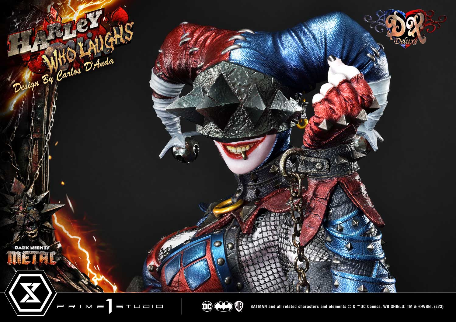 Dark Nights: Metal (Comics) Harley Quinn Who Laughs 1/3 Scale Statue DX Bonus Version - Image 43