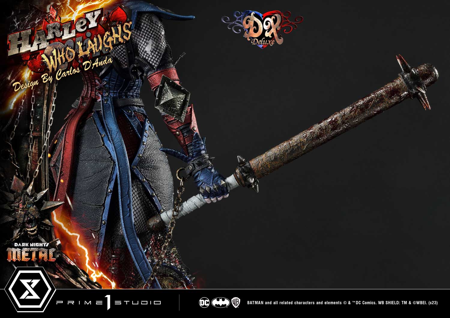 Dark Nights: Metal (Comics) Harley Quinn Who Laughs 1/3 Scale Statue DX Bonus Version - Image 44