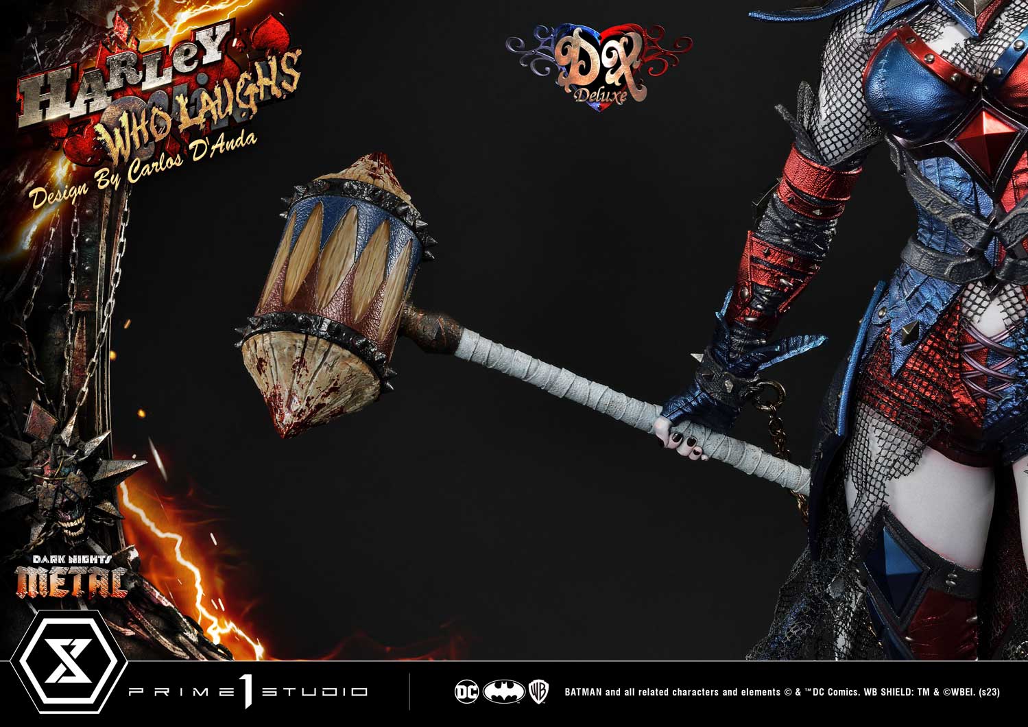 Dark Nights: Metal (Comics) Harley Quinn Who Laughs 1/3 Scale Statue DX Bonus Version - Image 45