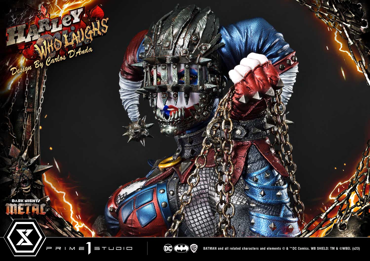 Dark Nights: Metal (Comics) Harley Quinn Who Laughs 1/3 Scale Statue DX Bonus Version - Image 50