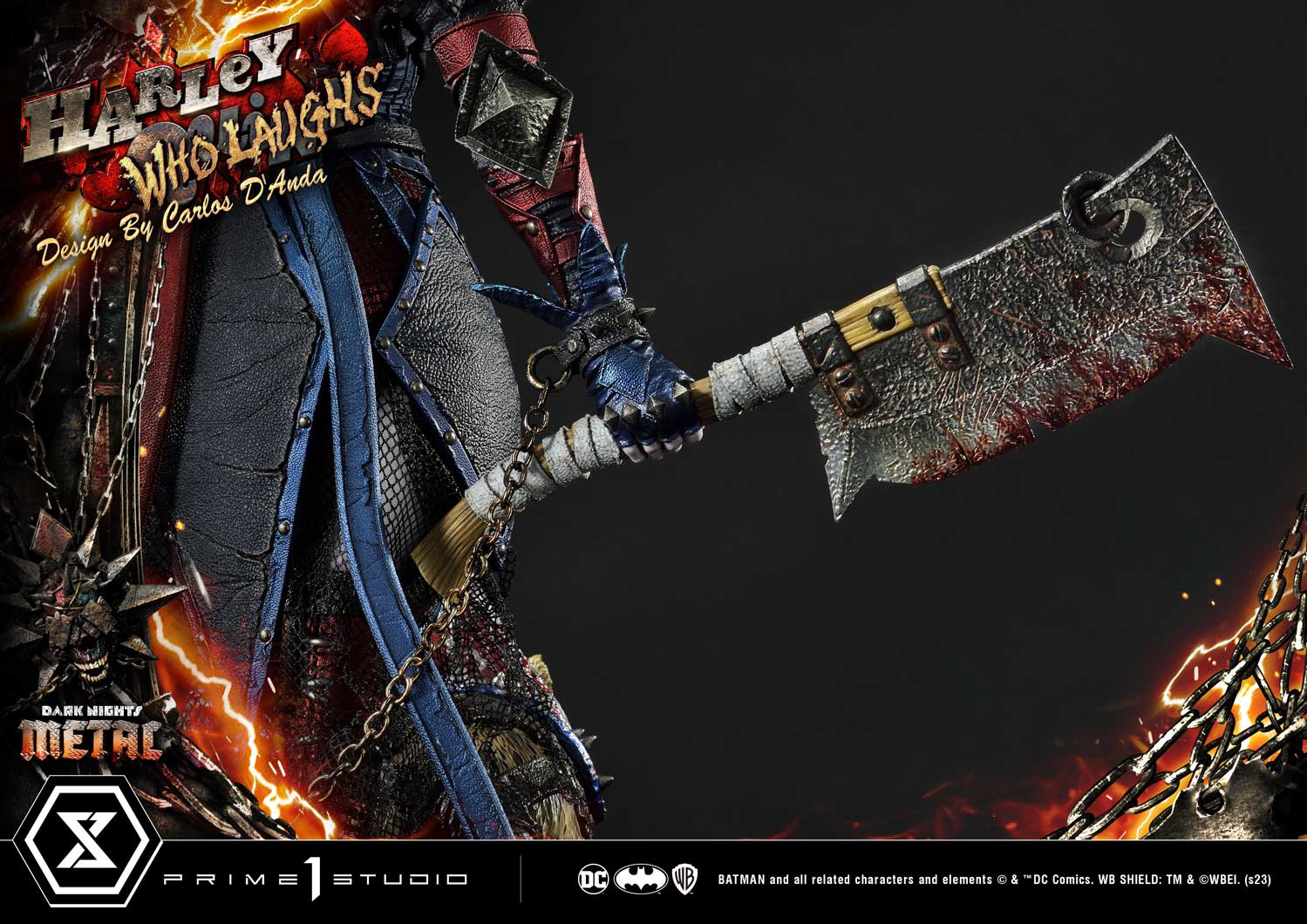 Dark Nights: Metal (Comics) Harley Quinn Who Laughs 1/3 Scale Statue DX Bonus Version - Image 52