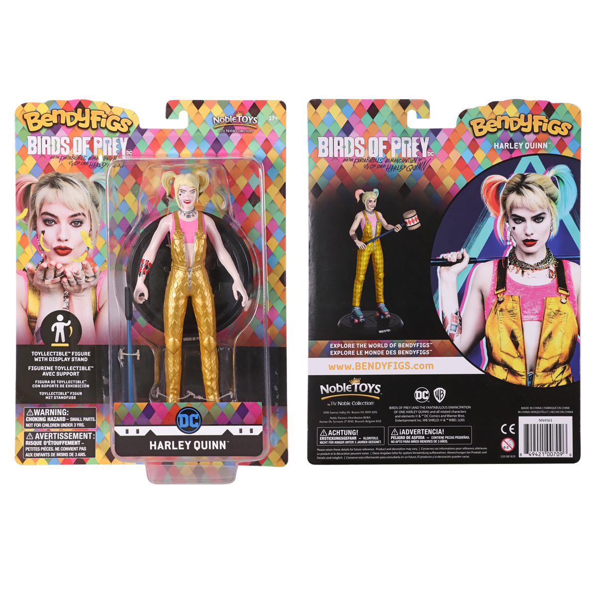 DC- Harley Quinn BOP with Mallet Bendyfig