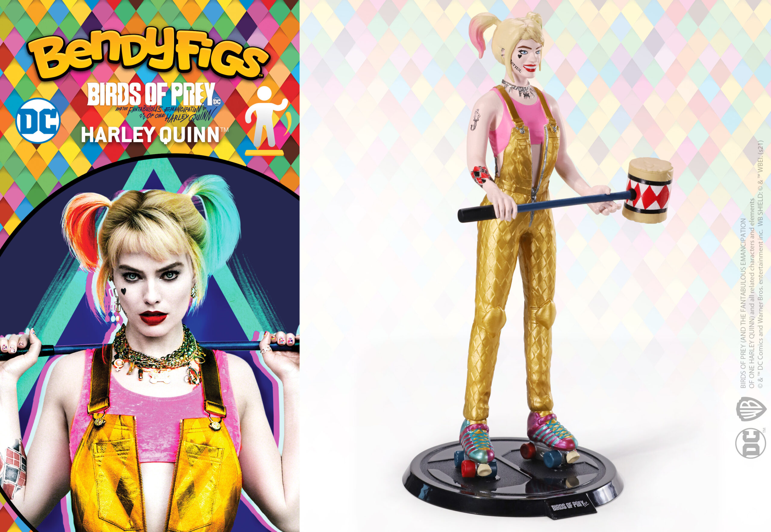 DC- Harley Quinn BOP with Mallet Bendyfig - Image 6