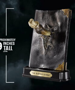 Alternative view of Basilisk Fang and Tom Riddle Diary Sculpture
