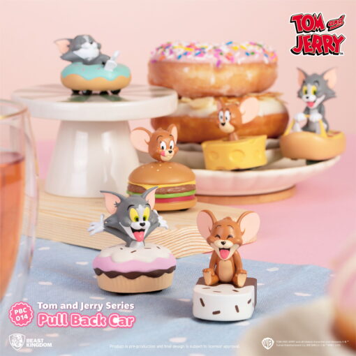 Beast Kingdom - Tom and Jerry Series Pull Back Car Blind box Set(6pcs) - Image 9