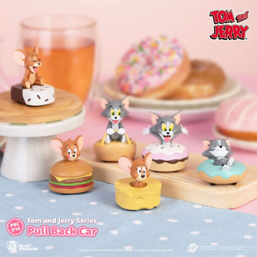 Beast Kingdom - Tom and Jerry Series Pull Back Car Blind box Set(6pcs) - Image 10