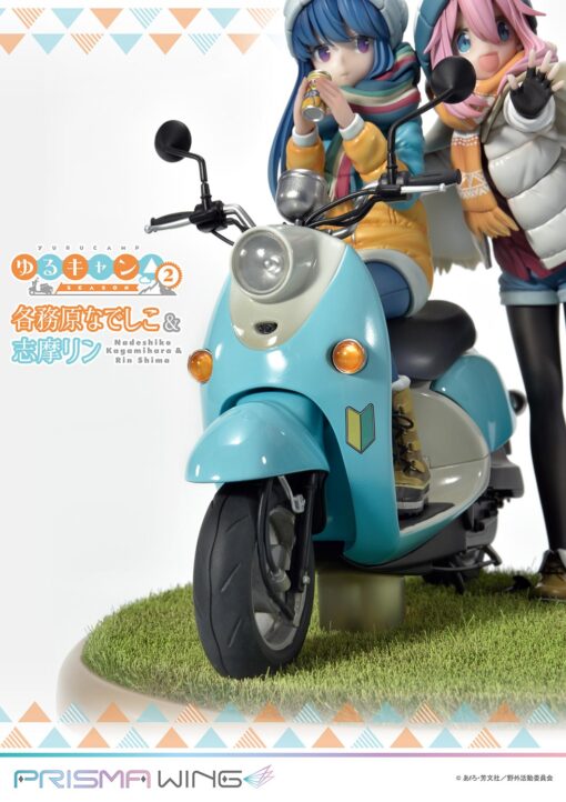 PRISMA WING Laid-Back Camp Nadeshiko Kagamihara & Rin Shima 1/7 Scale Pre-Painted Figure - Image 4