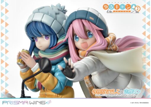 PRISMA WING Laid-Back Camp Nadeshiko Kagamihara & Rin Shima 1/7 Scale Pre-Painted Figure - Image 17