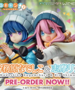 PRISMA WING Laid-Back Camp Nadeshiko Kagamihara & Rin Shima 1/7 Scale Pre-Painted Figure - Image 14