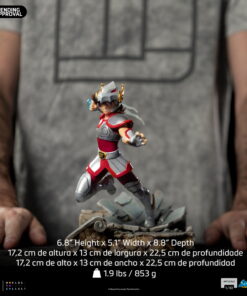 Alternative view of Statue Pegasus Seiya - Saint Seiya - Art Scale 1/10 - Iron Studios