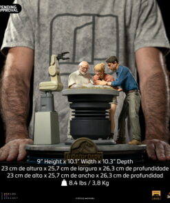 Alternative view of Statue Dino Hatching Deluxe - Jurassic Park - Art Scale 1/10 - Iron Studios