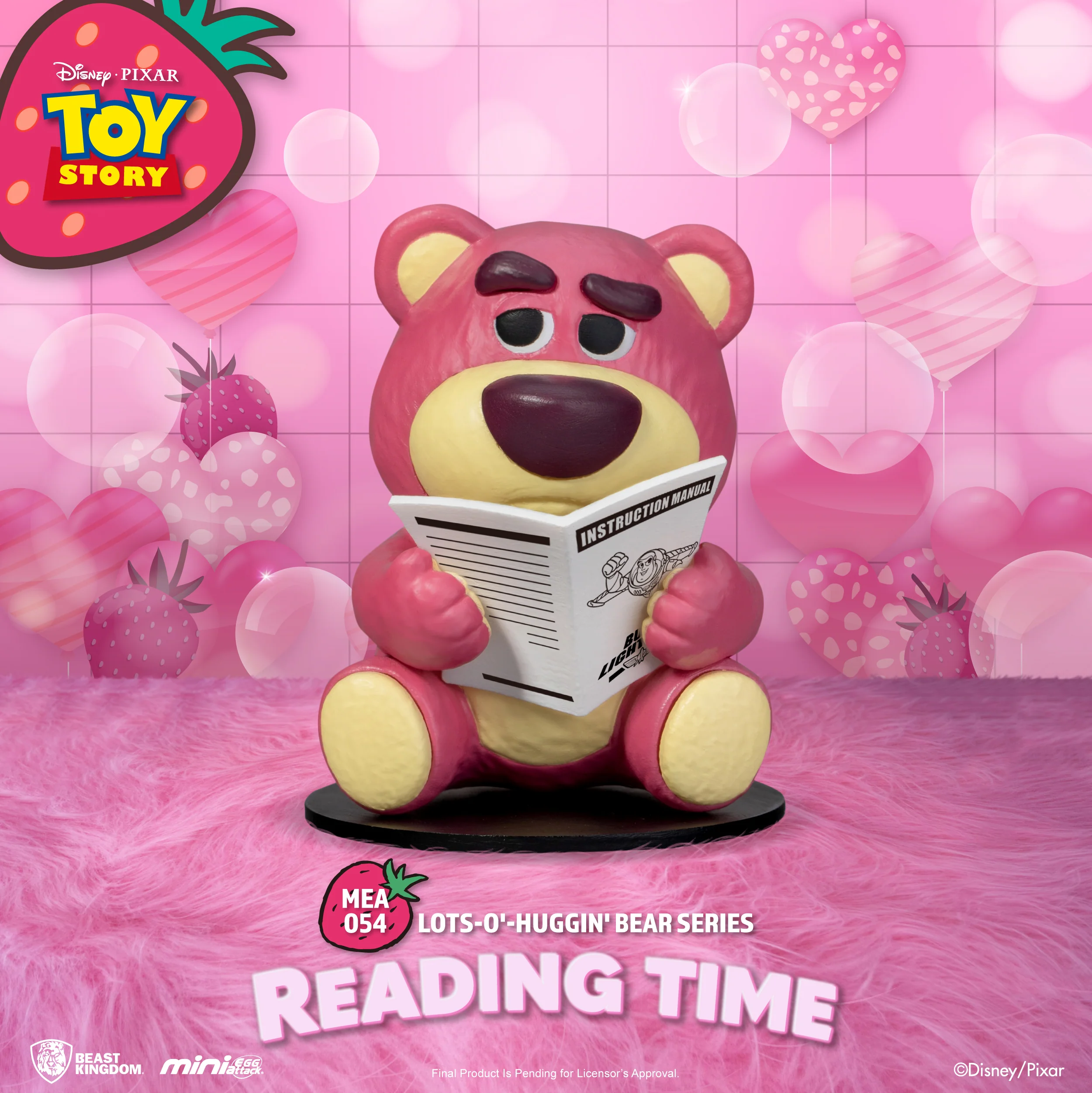Beast Kingdom - Disney Pixar Toy Story: Lots-o'-Huggin' Bear Series Blind Box Set (6PCS) Mini Egg Attack Figure - Image 8