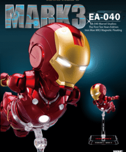 Alternative view of Marvel Studios: The First Ten Years Edition Iron Man Mark 3 Magnetic Floating (Metallic) by Beast Kingdom