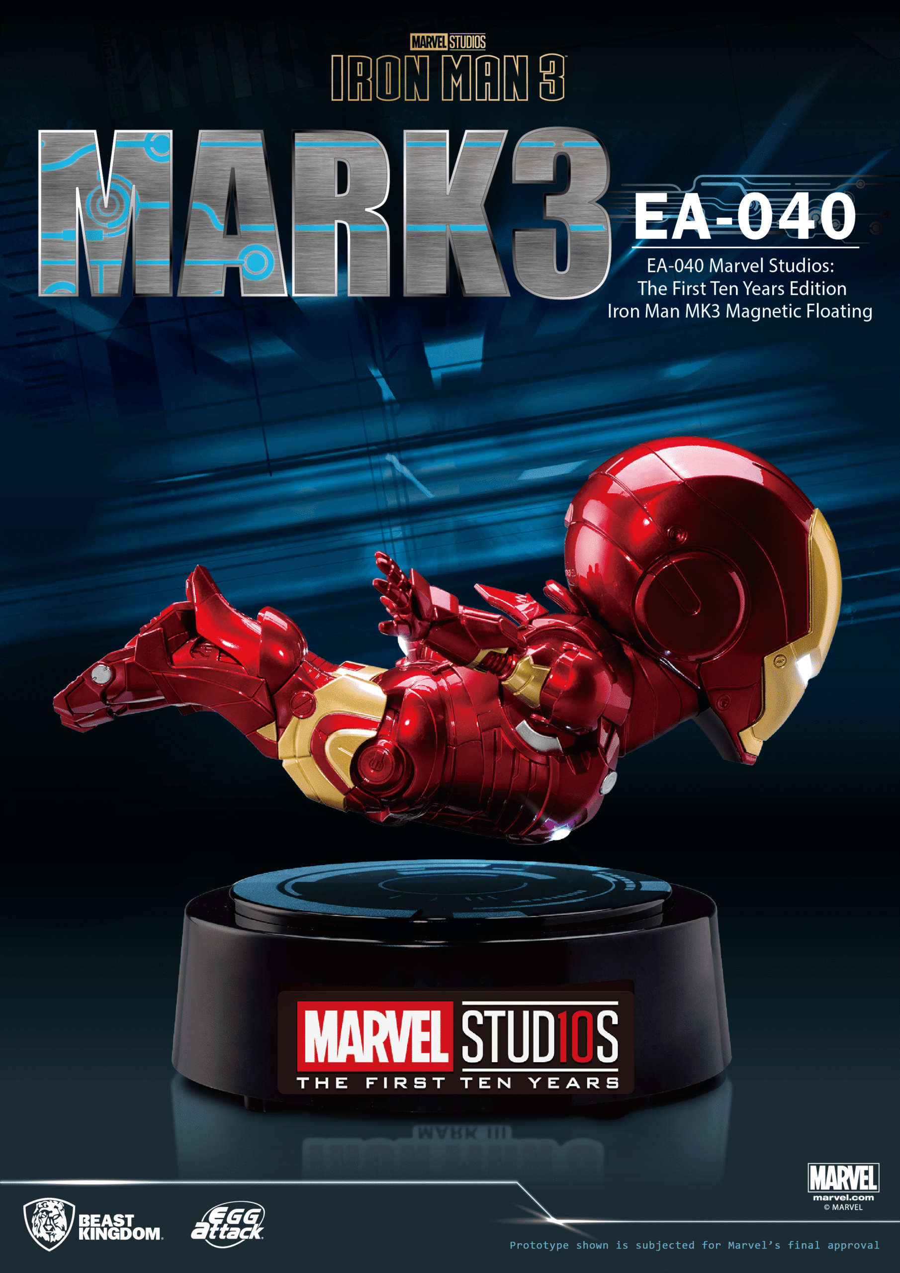 Marvel Studios: The First Ten Years Edition Iron Man Mark 3 
