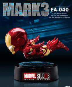 Marvel Studios: The First Ten Years Edition Iron Man Mark 3 Magnetic Floating (Metallic) by Beast Kingdom - Image 6