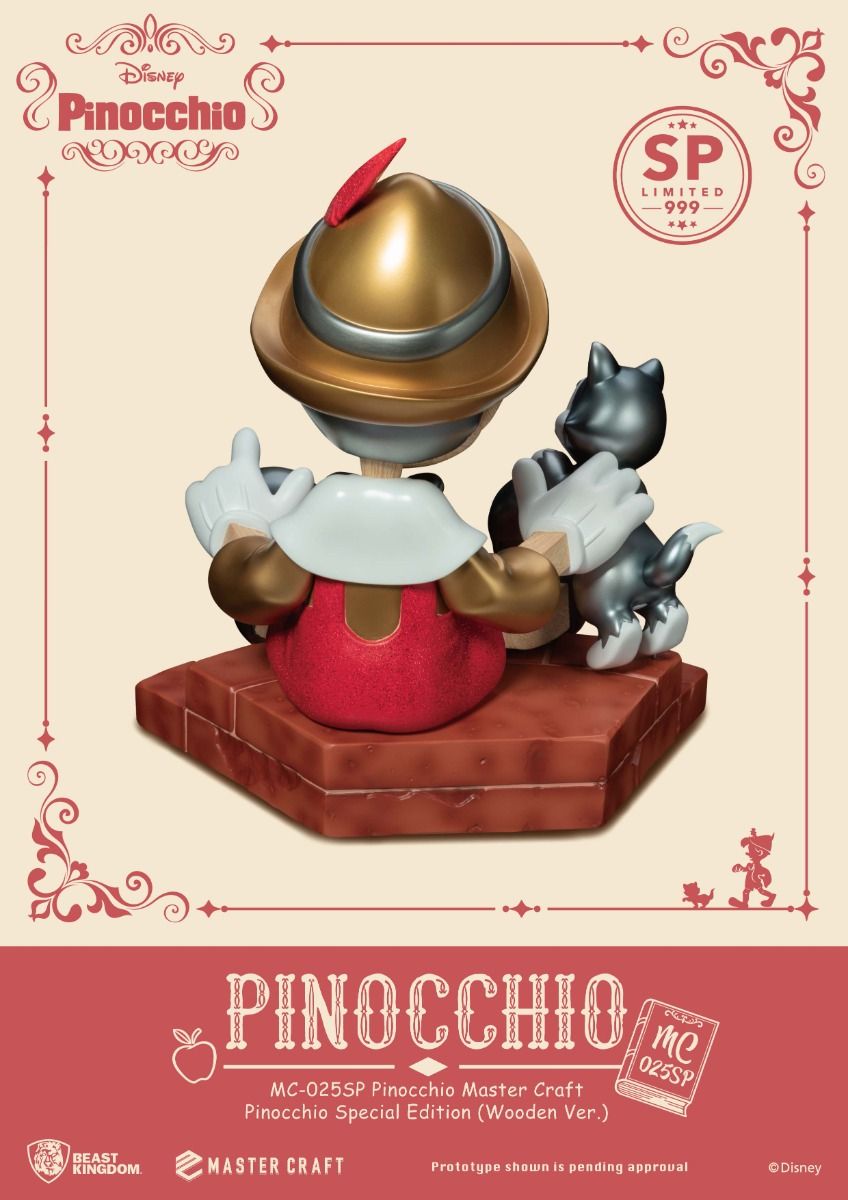 Beast Kingdom - Master Craft Pinocchio Special Edition (Wooden Ver.) - Image 4