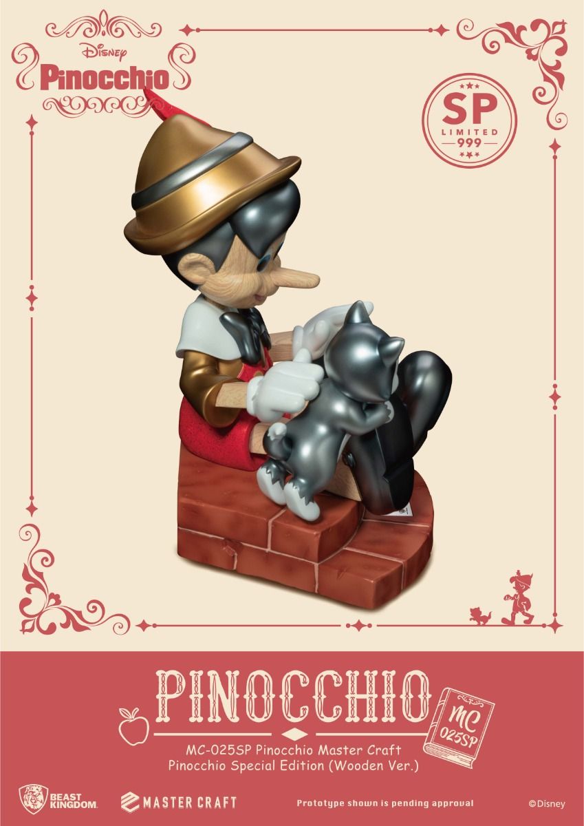 Beast Kingdom - Master Craft Pinocchio Special Edition (Wooden Ver.) - Image 5
