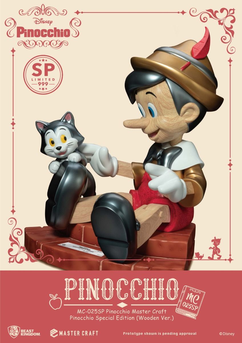 Beast Kingdom - Master Craft Pinocchio Special Edition (Wooden Ver.) - Image 6