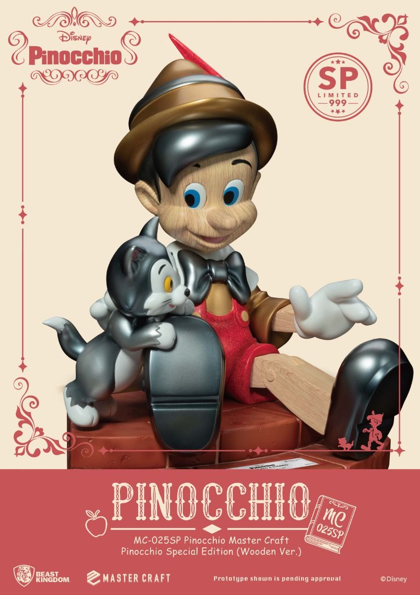 Beast Kingdom - Master Craft Pinocchio Special Edition (Wooden Ver.) - Image 7