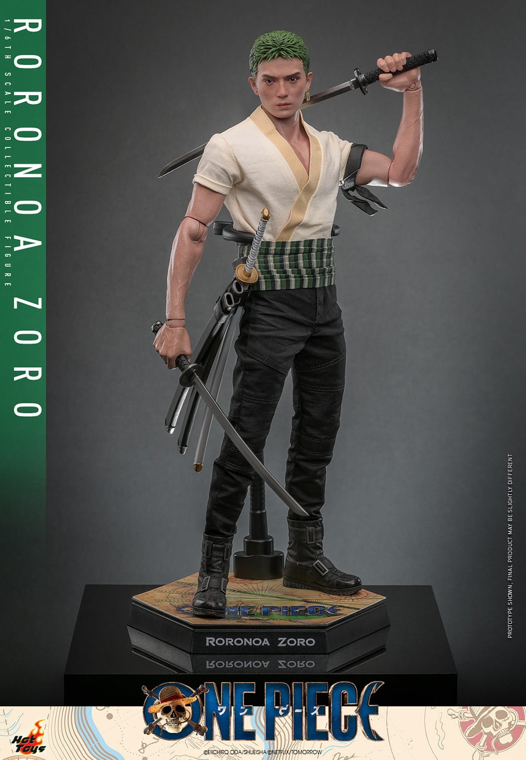 One Piece: Roronoa Zoro 1/6th Scale Collectible Figure By Hot Toys