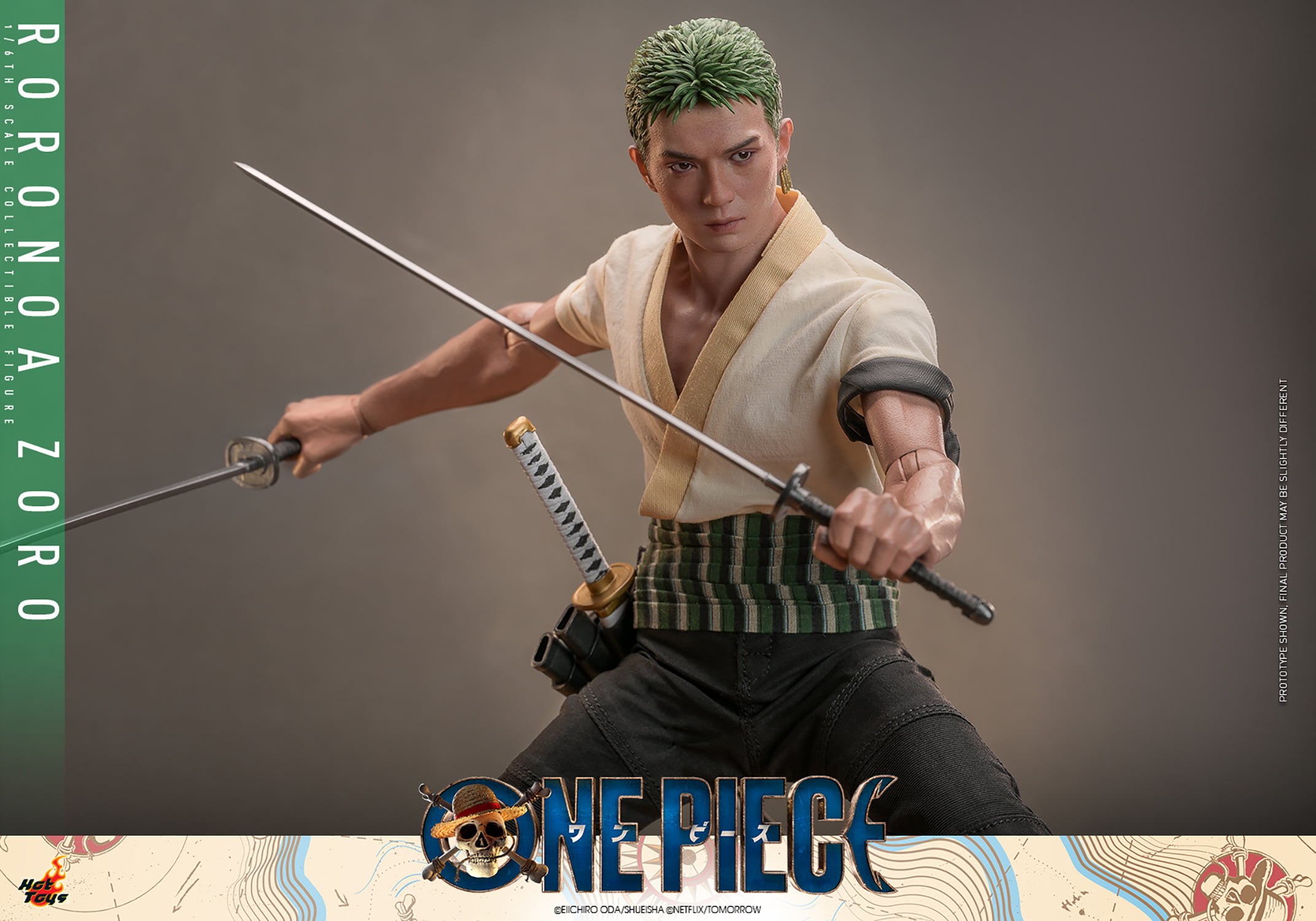 One Piece: Roronoa Zoro 1/6th Scale Collectible Figure By Hot Toys - Image 7
