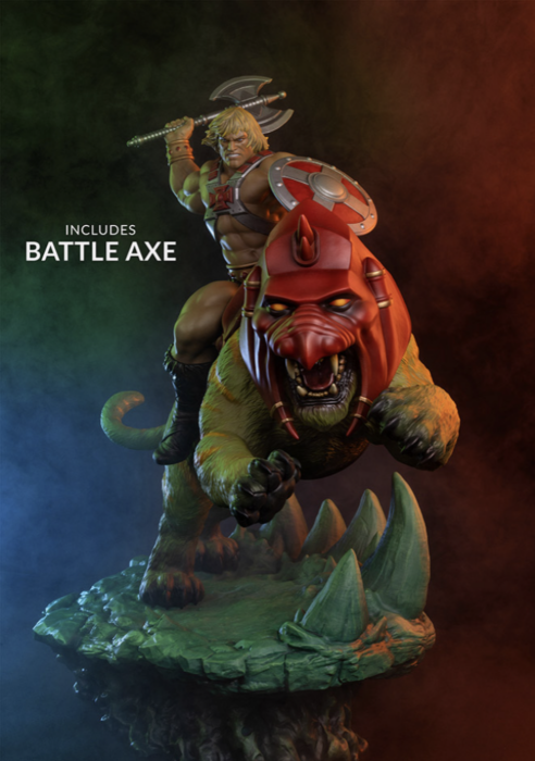 Masters of the Universe - HE-MAN AND BATTLE CAT CLASSIC DELUXE - Image 8