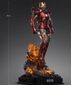 Alternative view of Iron Man Mark 7 Statue - Regular Edition By Queen Studios