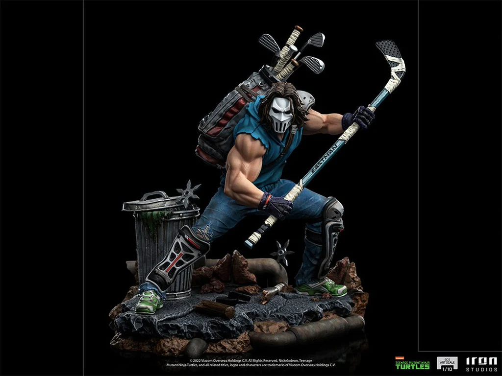 CASEY JONES 1:10 Scale Statue Teenage Mutant Ninja Turtle - by Iron Studios - Image 5