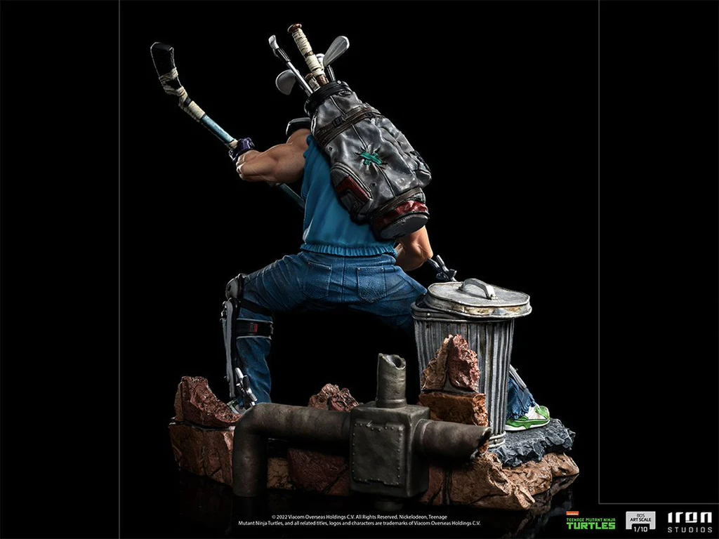CASEY JONES 1:10 Scale Statue Teenage Mutant Ninja Turtle - by Iron Studios - Image 4