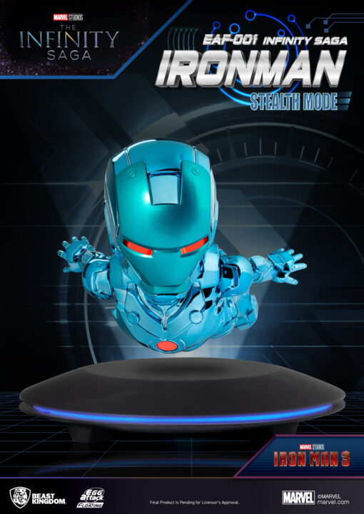 Beast Kingdom - Infinity Saga Iron Man Stealth Mode - Egg Attack Floating - Image 4