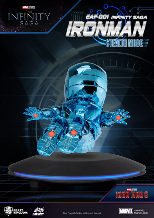 Beast Kingdom - Infinity Saga Iron Man Stealth Mode - Egg Attack Floating - Image 6