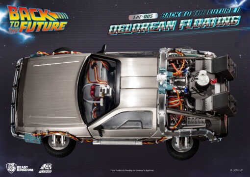 Back to the Future II Delorean Floating By Beast Kingdom - Image 4