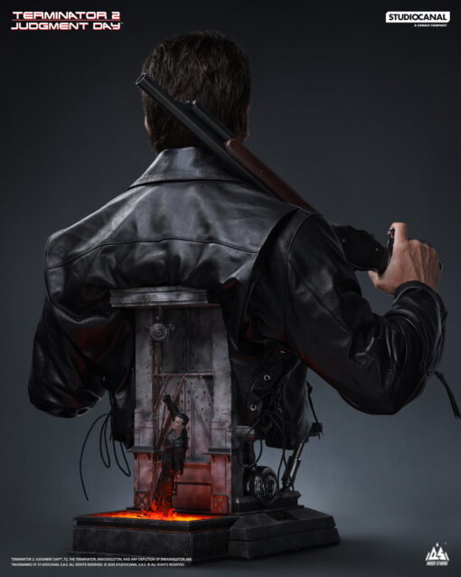 TERMINATOR 2: T800 Life-size Bust - Queen Studios - Image 2
