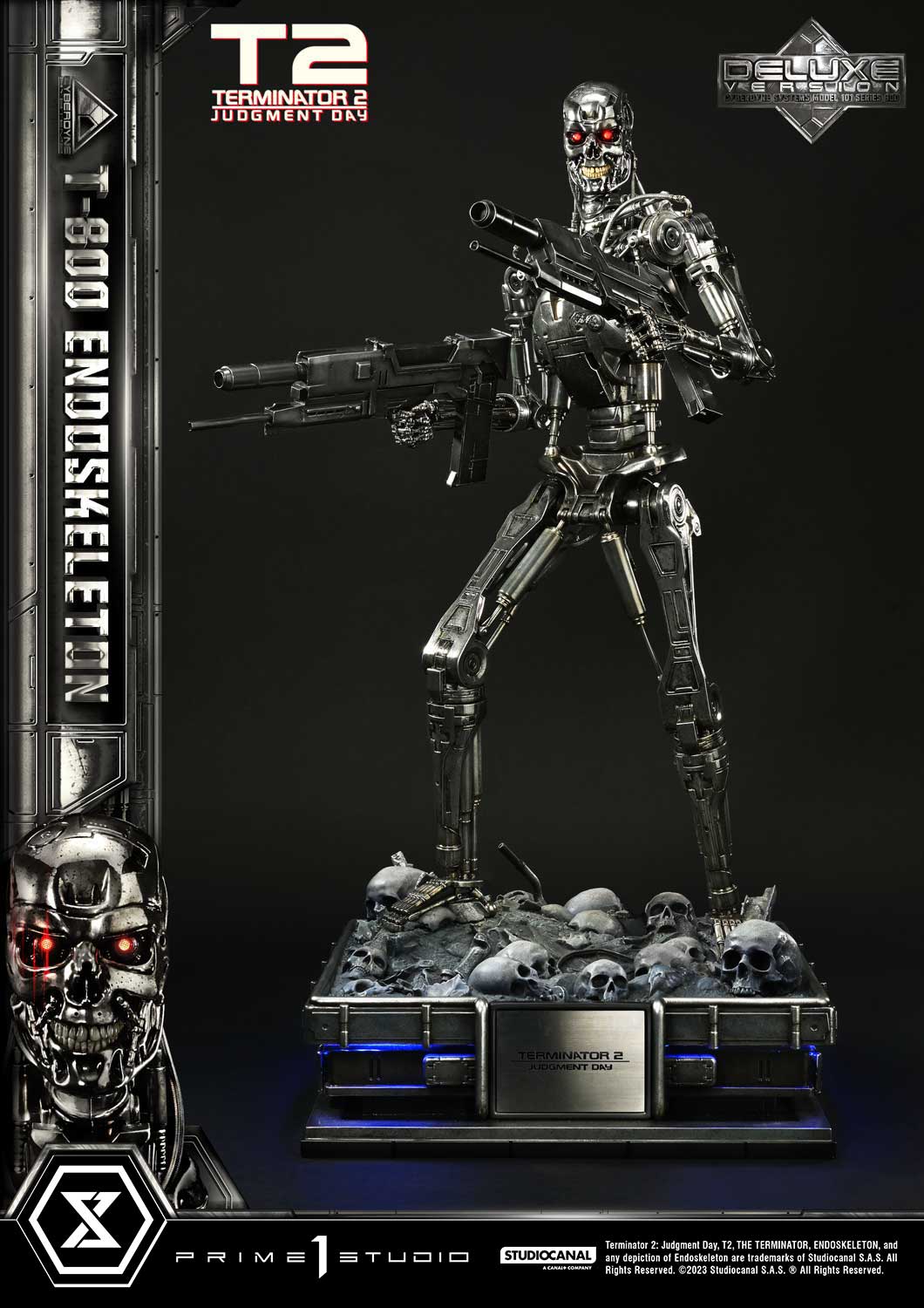 Terminator 2: Judgment Day T-800 Endoskeleton DX Bonus Version By