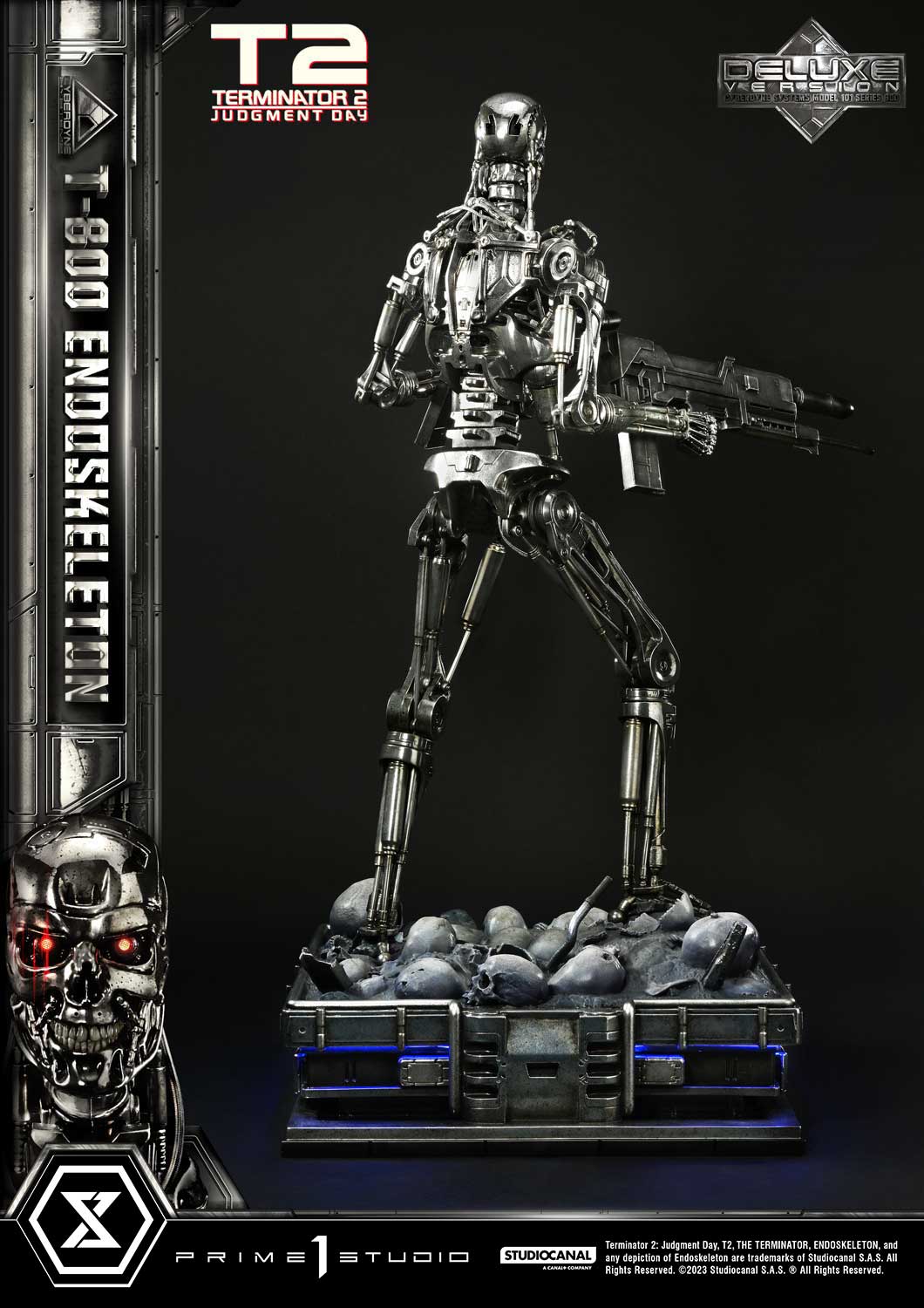 Terminator 2: Judgment Day T-800 Endoskeleton DX Bonus Version By