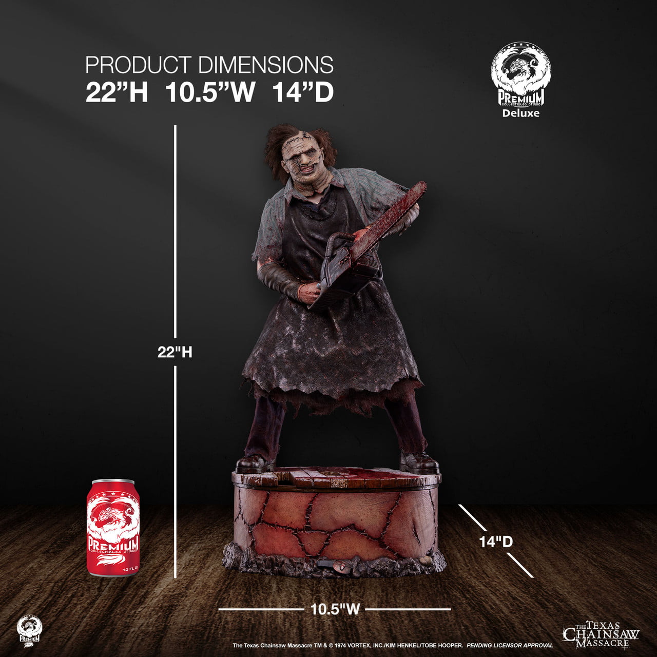 LEATHERFACE - DELUXE EDITION Quarter Scale Statue by PCS - Image 19