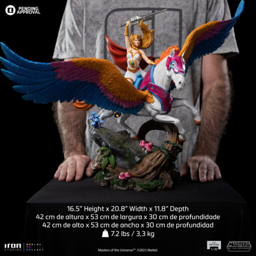 SHE-RA AND SWIFTWIND BDS Art Scale 1/10 By Iron Studios