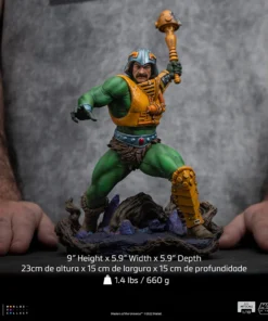 Alternative view of Statue Man-at- Arms - Masters of the Universe - BDS Art Scale 1/10 - Iron Studios