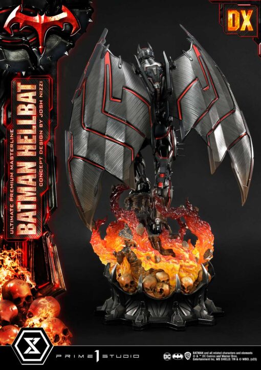 Ultimate Premium Masterline Batman (Comics) Batman Hellbat “Concept Design by Josh Nizzi” Deluxe Bonus Version by Prime1Studio - Image 8