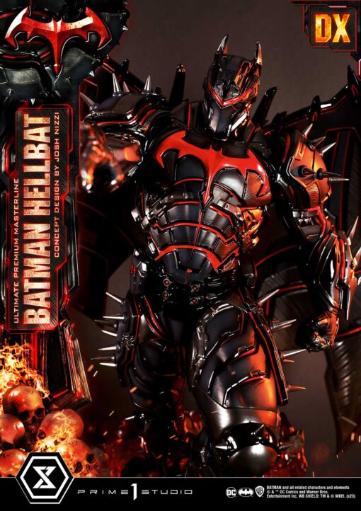 Ultimate Premium Masterline Batman (Comics) Batman Hellbat “Concept Design by Josh Nizzi” Deluxe Bonus Version by Prime1Studio - Image 10
