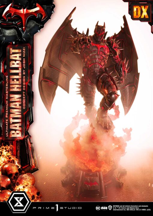 Ultimate Premium Masterline Batman (Comics) Batman Hellbat “Concept Design by Josh Nizzi” Deluxe Bonus Version by Prime1Studio - Image 11